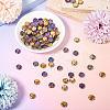 100Pcs 5 Styles Electroplated Glass Bead GLAA-TA0002-95B-5