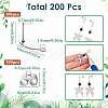 304 Stainless Steel Stud Earring STAS-SC0008-69-2