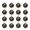 Golden Plated Alloy Charms ENAM-S118-02P-2