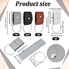 5Pcs 4 Colors PU Leather Towel Hook AJEW-NB0008-76-2