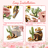 3 Sheets 3 Styles PVC Waterproof Decorative Stickers DIY-WH0404-487-2