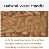 DIY Wood Wax Seal Stamp AJEW-WH0131-171-3