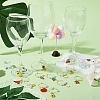 Alloy Enamel Wine Glass Charms AJEW-SC0002-10-4