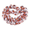 Handmade Lampwork Enamel Beads LAMP-T023-23K-2