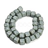 Vintage Handmade Porcelain Beads PR-CBAB520-18B-3