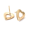 201 Stainless Steel Stud Earring Findings X-STAS-K241-17G-2