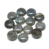 Natural Labradorite Cabochons X-G-T073-18-8mm-1