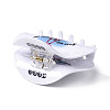 Cherry Pattern PVC Claw Hair Clips PHAR-M013-02G-3