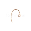 Brass Earring Hooks LS-FIND-WH0040-58A-1