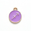 Alloy Enamel Pendants ENAM-S124-01A-01F-2