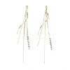 Brass Chain Tassel Big Pendants KK-R129-11G-1