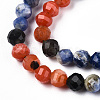 Natural & Synthetic Mixed Gemstone Beads Strands G-D080-A01-01-10-3