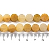 Natural Topaz Jade Beads Strands G-C159-B02-01-5