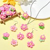 100Pcs 20 Styles Opaque Resin Pendants RESI-CJ0004-44-6