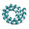 Mushroom Handmade Lampwork Beads Strands LAMP-R116-25-2
