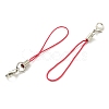 50Pcs 5 Colors Polyester Cord Mobile Straps MOBA-YW0001-03-3