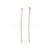 Brass Flat Head Pins LS-X-KK-WH0058-03B-RG-1