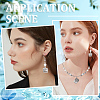 4 Styles Tibetan Style Alloy Pendants FIND-SC0011-03-5
