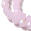Imitation Jade Glass Beads Strands EGLA-A035-J6mm-L02-3