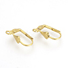 Brass Leverback Earring Findings LS-KK-R071-07G-1