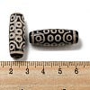 Tibetan Style dZi Beads Strands G-P526-B10-3
