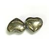 Natural Pyrite Heart Love Stones G-I125-49-2