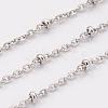 Tarnish Resistant 304 Stainless Steel Cable Chains CHS-H007-20P-1