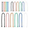 18Pcs 18 Styles Synthetic Rubber Cable Ties AJEW-FH0007-24-1