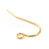 Brass Earring Hooks KK-F824-011G-3