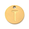 Ion Plating(IP) 304 Stainless Steel Pendants FIND-M017-02G-T-1