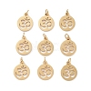 304 Stainless Steel Charms STAS-Q201-T446G-2