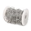 304 Stainless Steel Oval Link Chains CHS-C018-01A-P-2