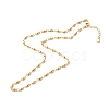 304 Stainless Steel Link Chain Necklaces NJEW-JN03609-2