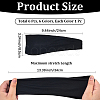 6Pcs 6 Colors Cloth Wide Headband for Sports AJEW-CN0005-07B-2