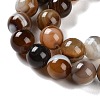 Natural Striped Agate/Banded Agate Beads Strands G-Z060-A01-C10-4