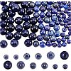 Nbeads 120Pcs 3 Styles Natural Lapis Lazuli Beads Strands G-NB0003-68-1