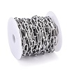 Tarnish Resistant 304 Stainless Steel Paperclip Chains CHS-F011-01B-P-4