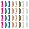 100Pcs Two Tone Acrylic Beads MACR-TA0002-80-1