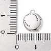 Brass with Cubic Zirconia Charms KK-Q817-03P-3