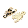 Alloy Enamel Pendants FIND-H051-08G-2