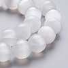 Natural Selenite Beads Strands G-L552H-16B-3