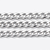 Tarnish Resistant 304 Stainless Steel Curb Chains CHS-H016-01P-20M-1