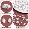 66Pcs 8 Styles Synthetic Howlite Cabochons G-PH0002-66-4