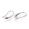 Brass Earring Hooks KK-L177-33P-1