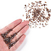Transparent Colours Luster Glass Bugle Beads SEED-N005-001-A09-5