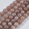 Natural Sunstone Beads Strands G-J157-10mm-07-2