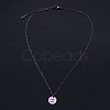 201 Stainless Steel Pendants Necklaces LS-NJEW-S105-JN627-11-2