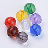 Transparent Acrylic Beads TACR-Q255-8mm-V-1