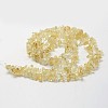 Natural Citrine Beads Strands X-G-F328-13-2