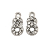304 Stainless Steel Pendants STAS-L080-002P-08-1